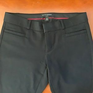 Banana Republic Sloan Fit black pants. Size 2P